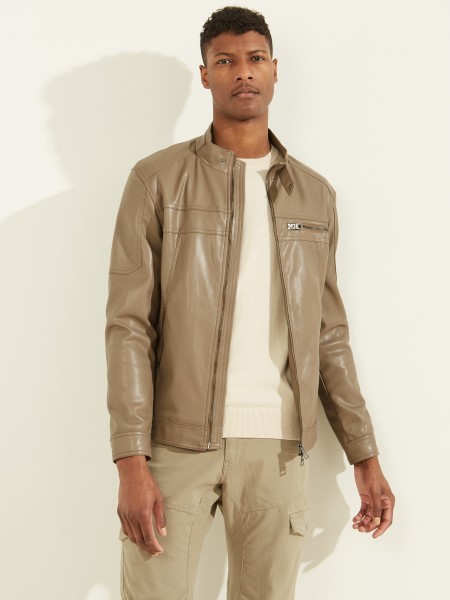 Dióhéjú Műbőr Motoros Dzseki Tipp