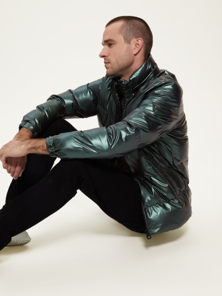 Hiszem Alpesi Grove Metál Pufferkabát