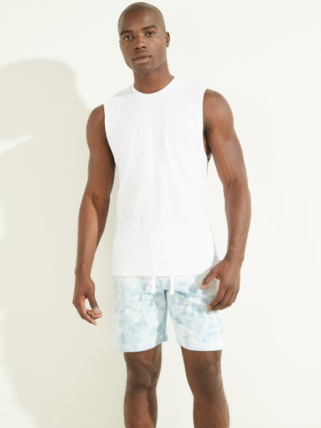 Hiszem Tiszta Fehér Kender Pamut Izom Póló