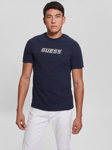 Kék Stílusos Eco Camron Guess Tee