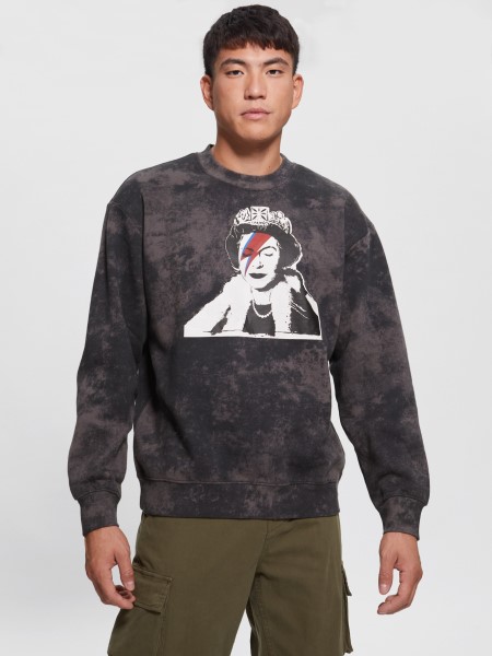 Királynő Pulóver Jet Black Multi Hiszem