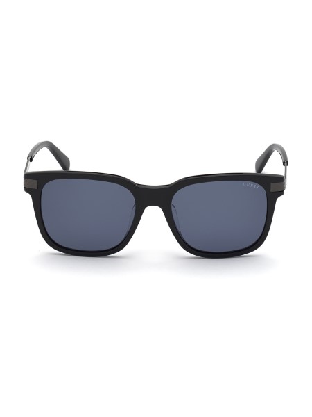 Fényes Fekete/kék Színű Matt Négyzet Alakú Napszemüveg