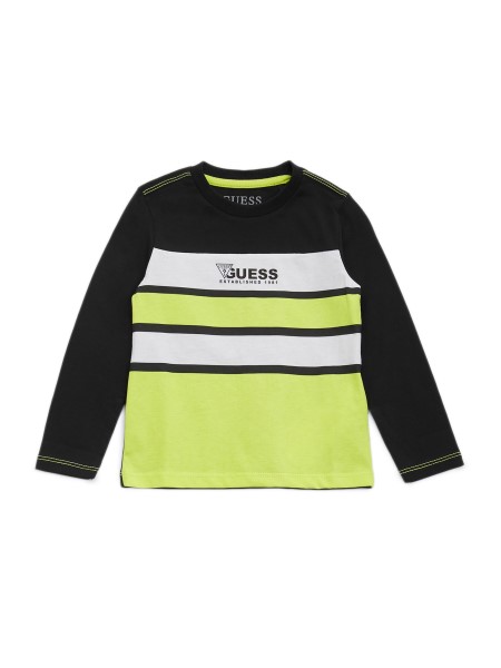 Csíkos Póló (2-7) óvatosság Sárga Tipp