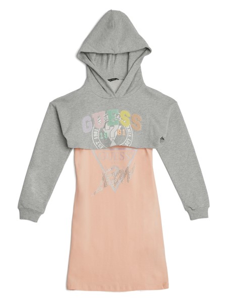 Logós Pulóver és Ruha Szett (7-14) Világos Köves Hanga Tipp