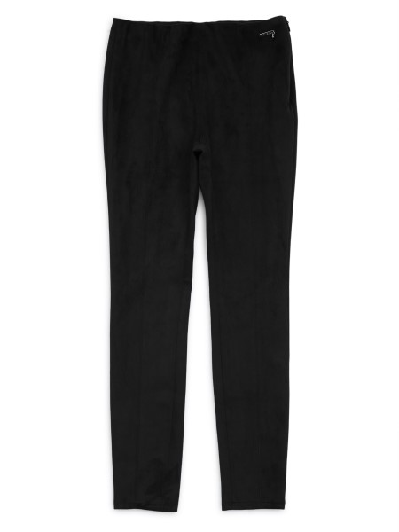 Koromfekete Művelúr Mini Leggings (7-16) Hiszem