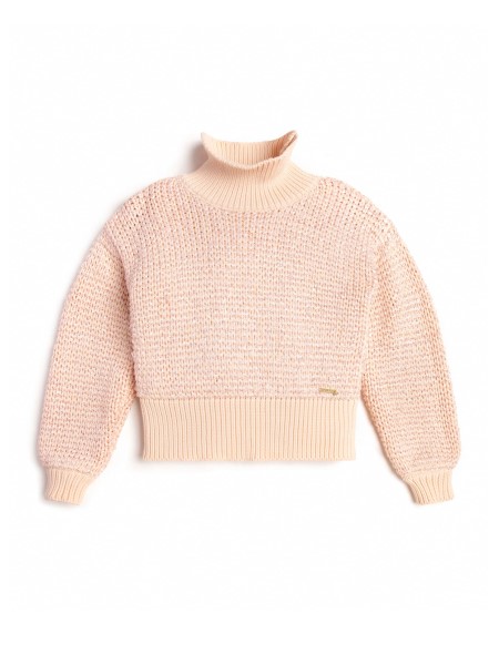 Hiszem Kozmikus Vanília Lufi Ujjú Pulóver (7-16)