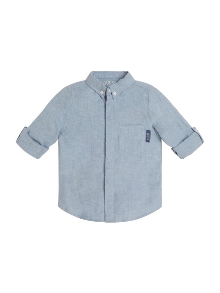 Szálcsiszolt Halszálkás Ing (3m-7) Tipp Polar Blue Multi