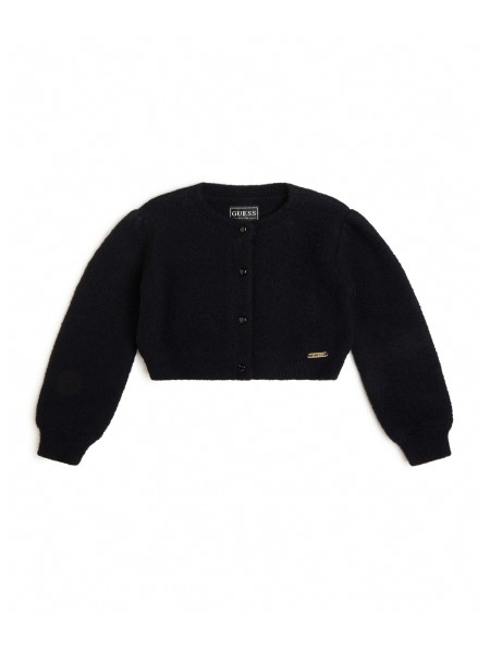 Szőrös Kardigán (3m-7) Jet Fekete