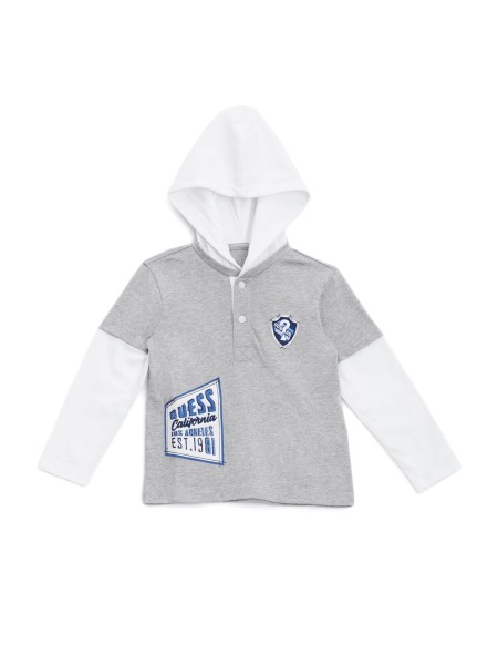 Réteges Hosszú Ujjú Póló (2-7) Világos Kő Hanga Tipp