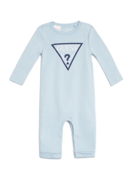 Matt Kék ökologós Romper (0-24m) Tip