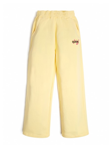 Guess Butter Kukorica Virágos Logós Aktív Nadrág (7-14)