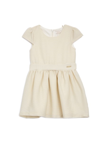 Hiszem Csillogó Ruha (2-7) Krém Fehérarany Lurex