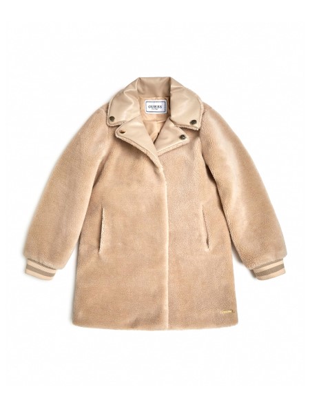 Hiszem Műszőrme Kabát (7-16) Cement