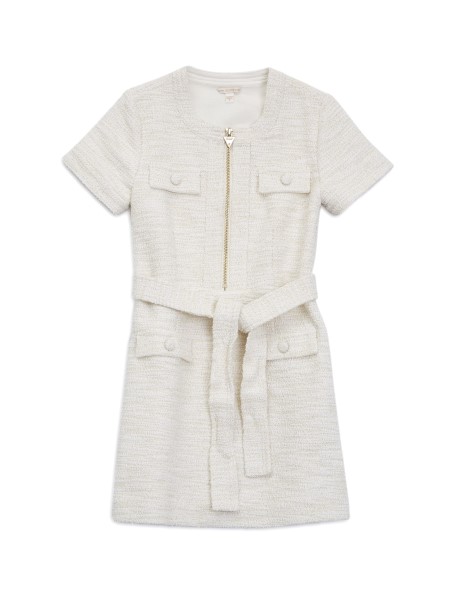 Guess Krémfehér Multi Tweed Ruha (7-14)